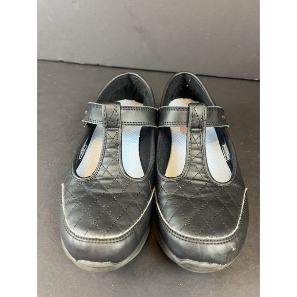 Skechers Microstrides School Trendz Black T-Strap‎ Mary Janes 85716L Size 4 - Picture 2 of 7